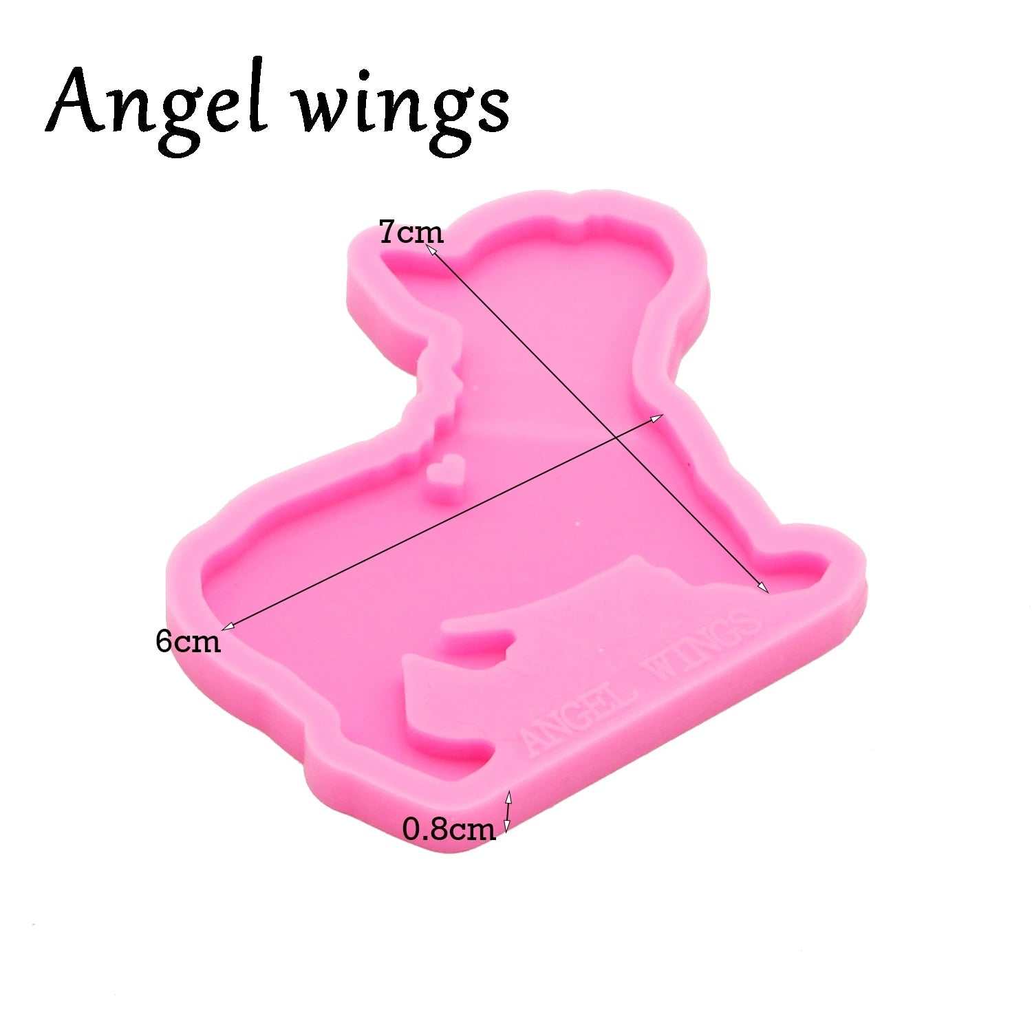 Moldes de Fundición de Resina de Silicona para Perros DY0396 para Llavero - Herramienta de Manualidades de Joyería DIY de Epoxi - Moldes de Joyería de Resina