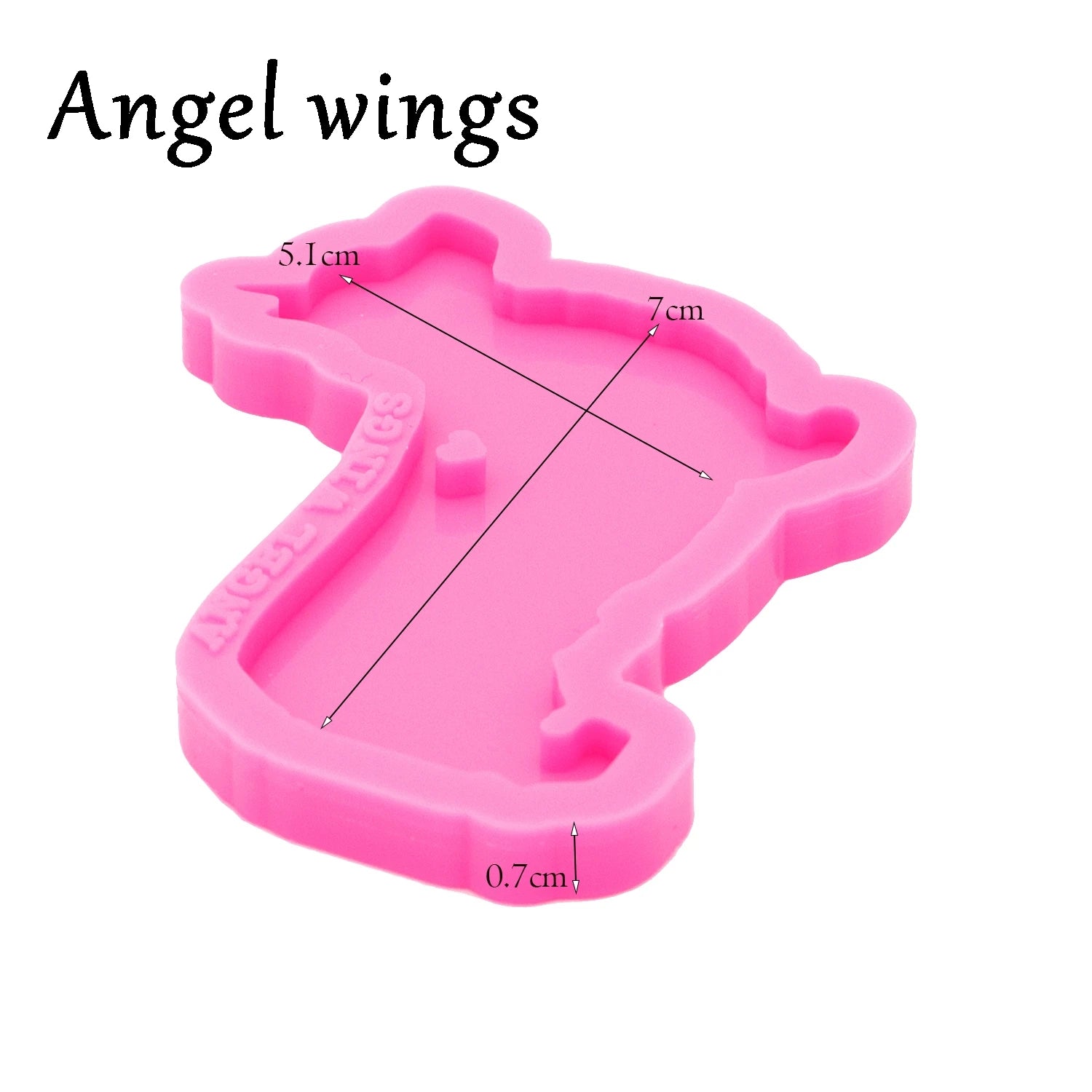 Moldes de Fundición de Resina de Silicona para Perros DY0396 para Llavero - Herramienta de Manualidades de Joyería DIY de Epoxi - Moldes de Joyería de Resina