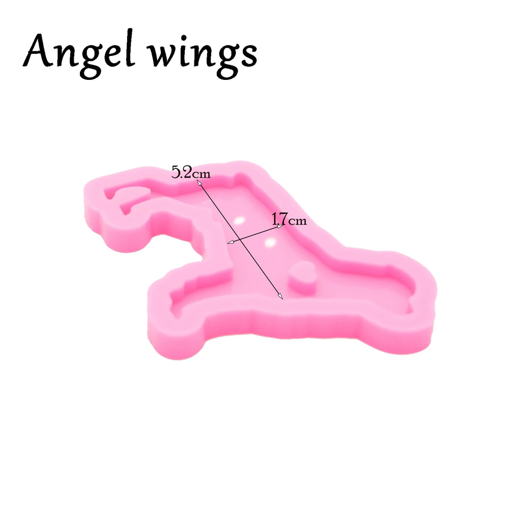 Moldes de Fundición de Resina de Silicona para Perros DY0396 para Llavero - Herramienta de Manualidades de Joyería DIY de Epoxi - Moldes de Joyería de Resina