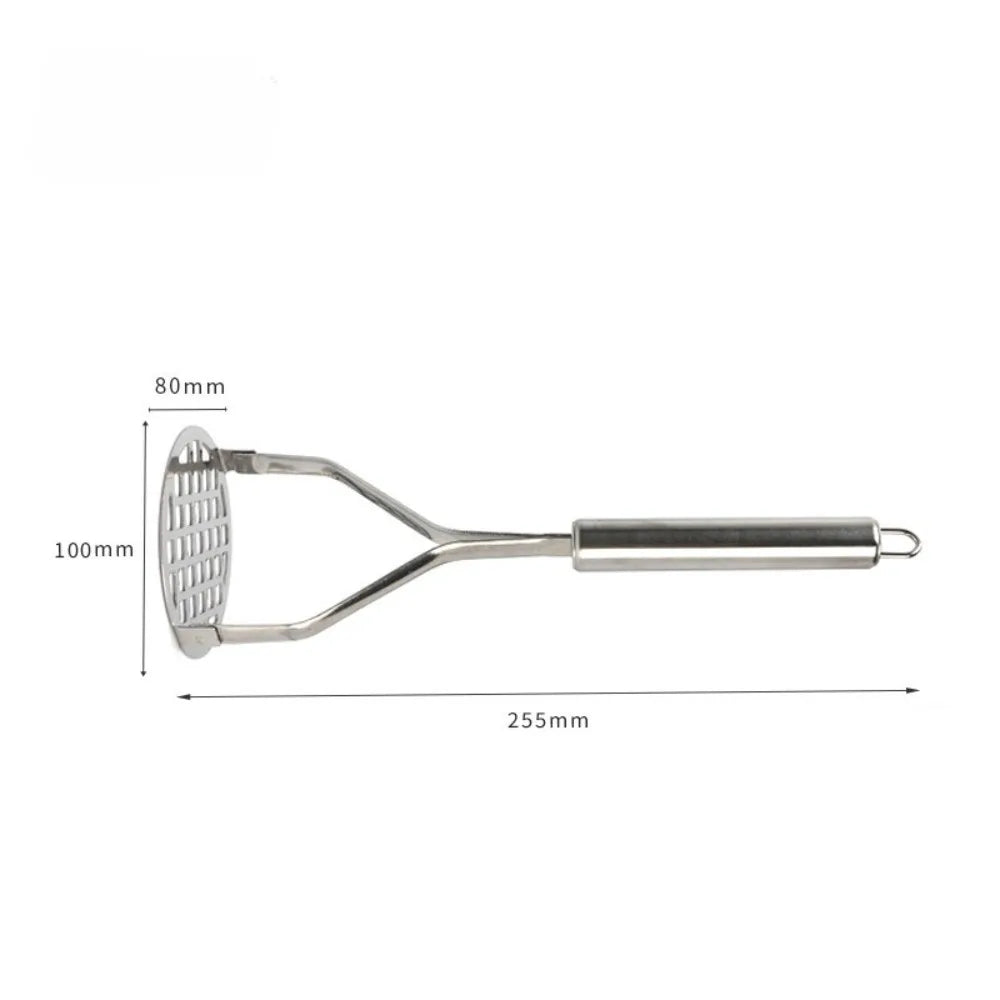 Máquina para Machacar Papas de Acero Inoxidable, Máquina para Triturar Frutas, Prensa Creativa de Barro, Máquina Manual de Machacar, Herramienta Pequeña de Cocina