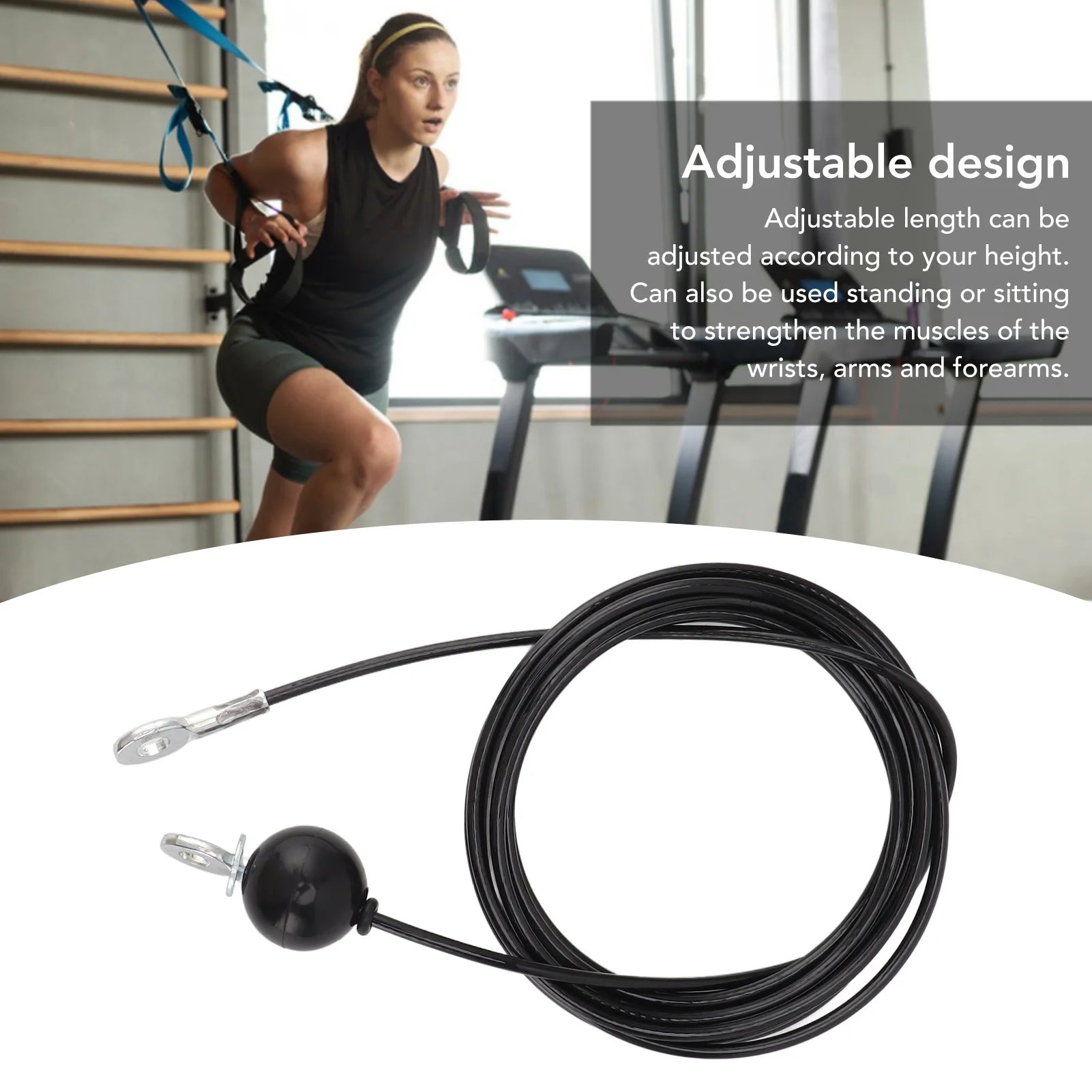 Cable De Acero Multiestación Gym