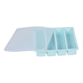 Bandeja de Hielo Larga con 4 Compartimentos, Molde de Hielo de Silicona Reutilizable, Fabricante de Cubitos de Hielo de Silicona de Calidad Alimentaria y Libre de BPA