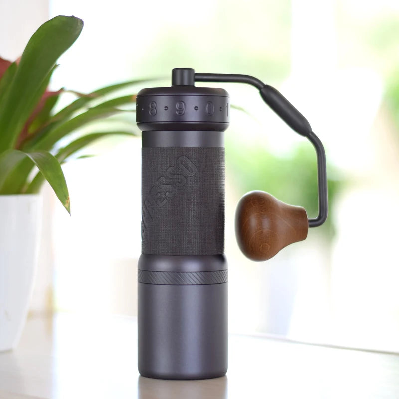 Molino de café 1zpresso Kultra Molino de café portátil manual Burr ajustable de acero inoxidable 304 Burr especial de 7 núcleos