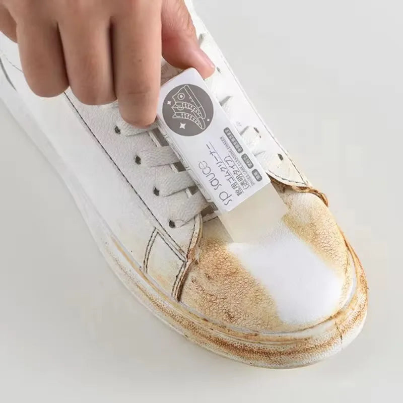 Borrador de Goma para Limpieza de Zapatos, Cuidado de Zapatillas, Limpiador de Cuero, Limpieza para Zapatos de Cuero y Gamuza, Botas, Nuevo Borrador y Cepillo para Zapatos