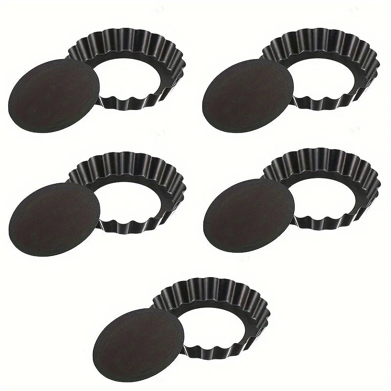 Mini Moldes para Tartas con Fondo Desmontable