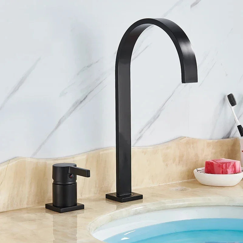 Canilla Dorada para Baño Monocomando