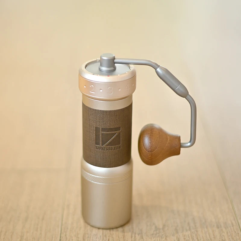 Molino de café 1zpresso Kultra Molino de café portátil manual Burr ajustable de acero inoxidable 304 Burr especial de 7 núcleos