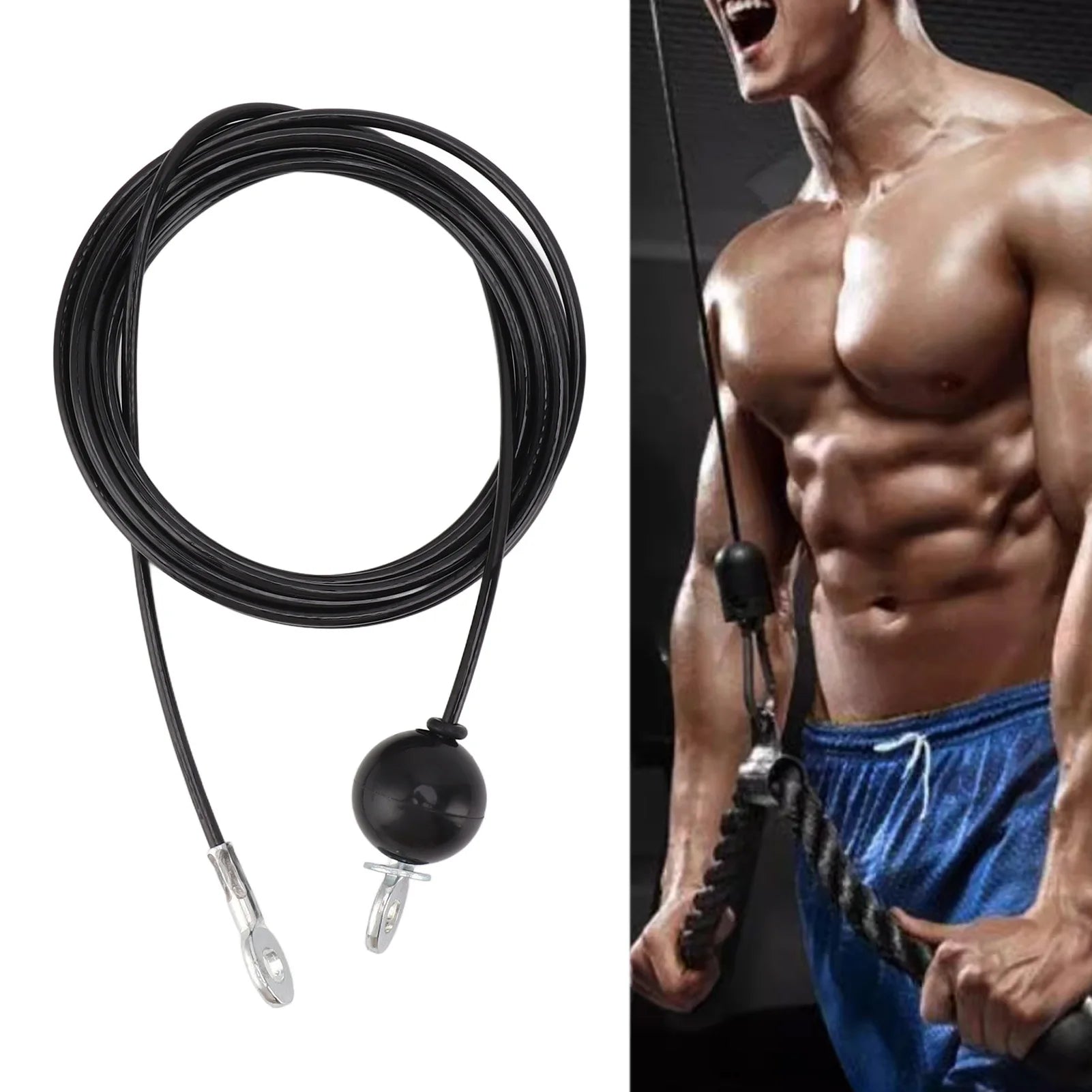 Cable De Acero Multiestación Gym