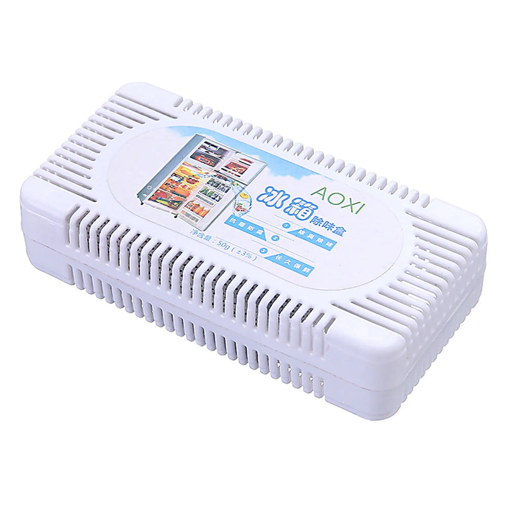 Desodorante para refrigerador Caja de carbón activado para olores para la cocina del hogar Fresco para el refrigerador Purificador de aire duradero Seguro y no tóxico
