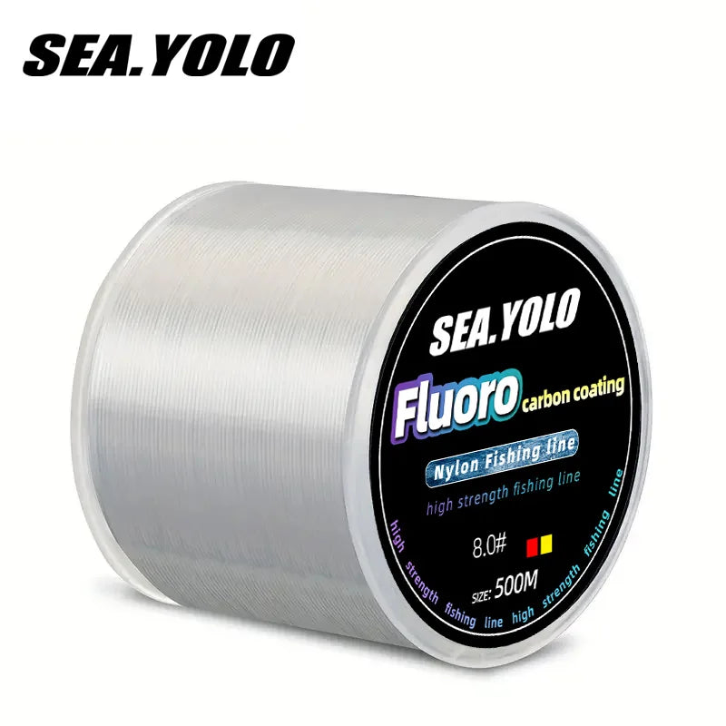 Monofilamento de Pesca Revestido en Flucrocarbono 500m