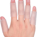 10 unidades de protectores de dedo de silicona, fundas de dedo, cojines que protegen los dedos contra grietas, callos, ampollas y durezas