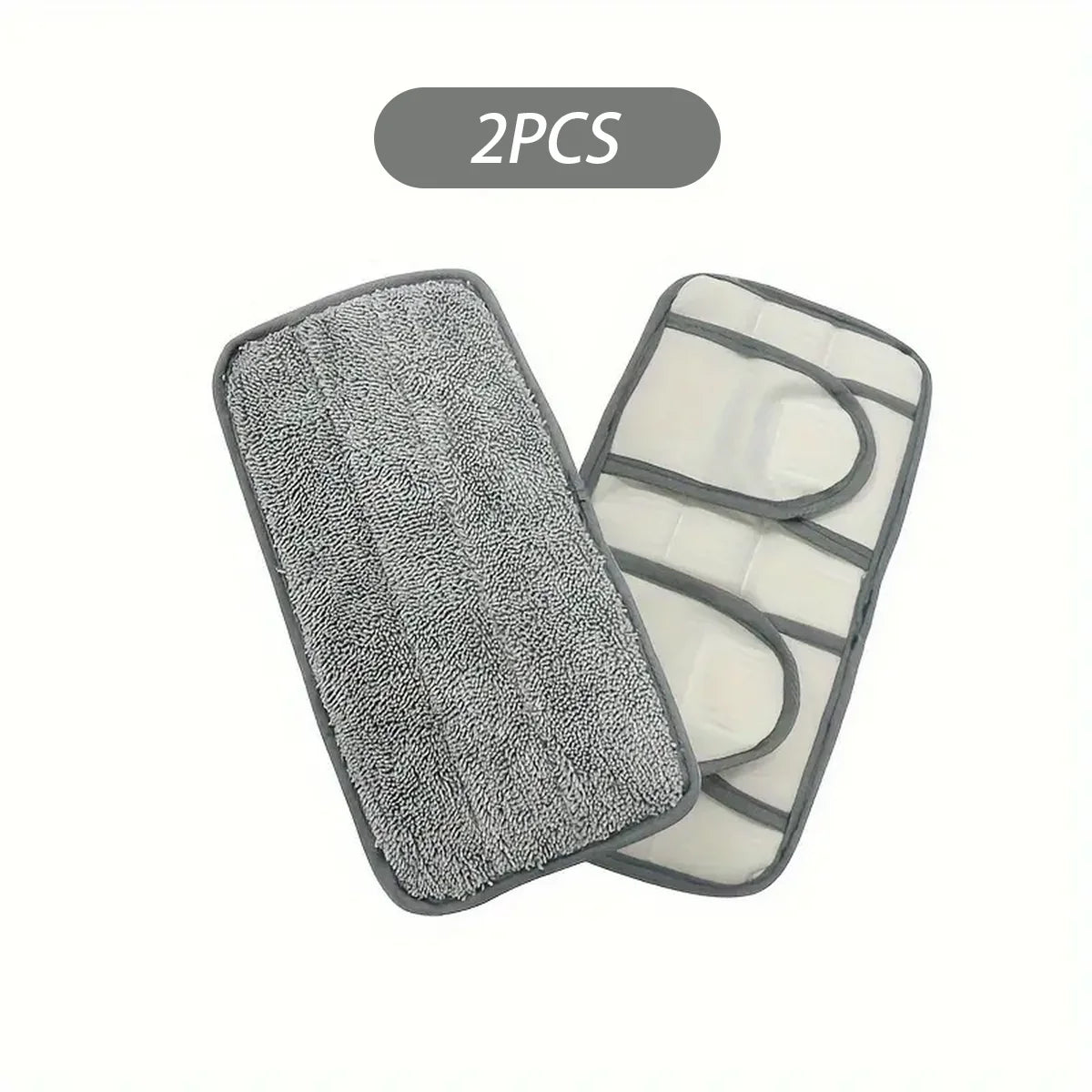 Almohadilla de Trapeador Reutilizable Para Trapeador, Almohadilla de Microfibra de 11*5.7 pulgadas Recargable Lavable Para Limpieza de Zócalos en Pisos Duros, Almohadilla de Limpieza Húmeda/Seca