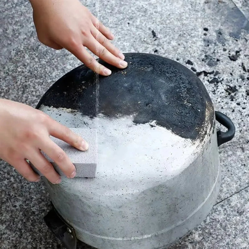 Ladrillo de limpieza para parrilla, removedor de grasa y óxido de alta resistencia para rejillas de metal, piedra porosa, herramienta de limpieza de cocina, entusiasta de la parrilla
