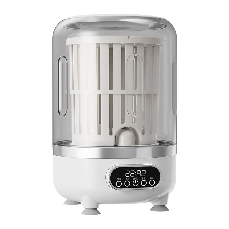 Mini lavadora portátil automática herramienta de limpieza de ropa para dormitorios, viajes, campamentos, hoteles y apartamentos