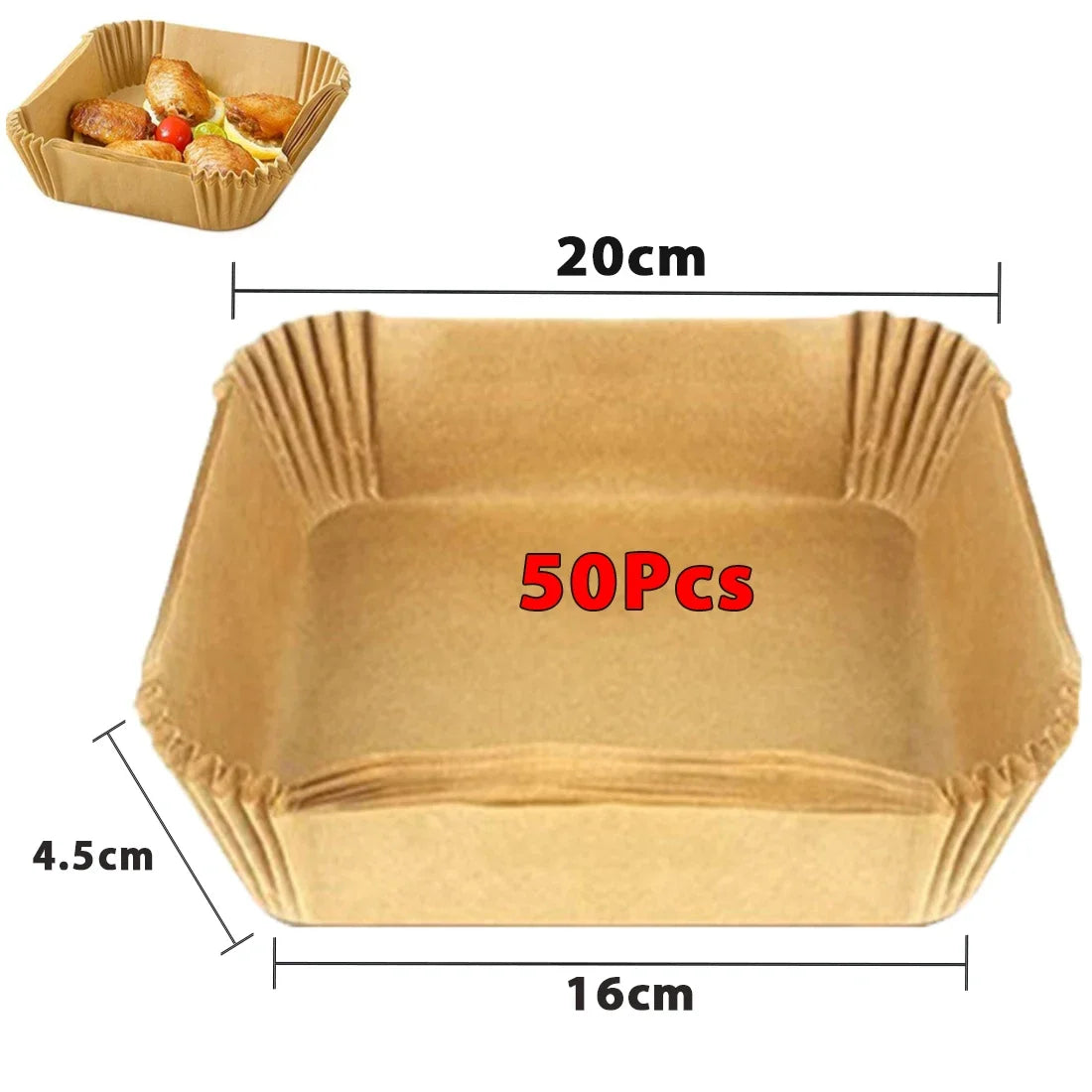 Moldes De Papel Para Freidora De Aire