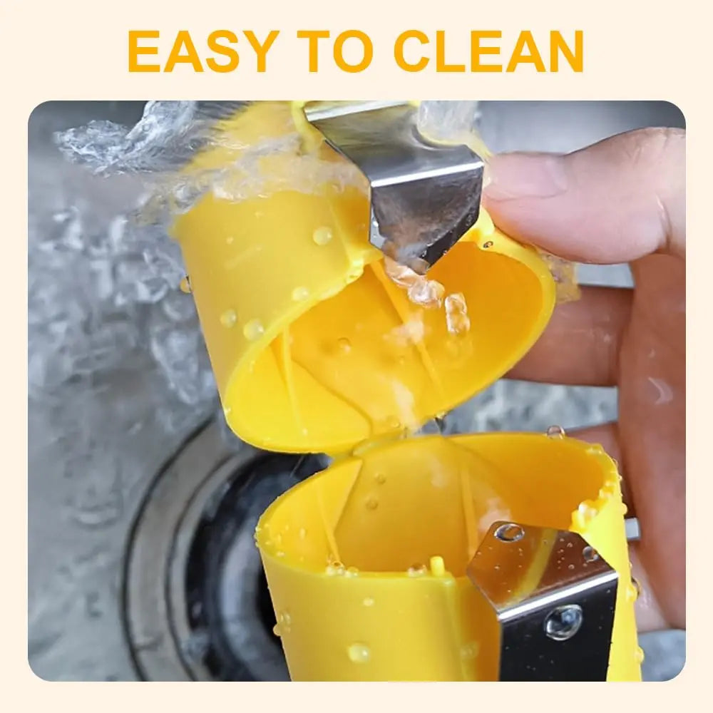 1/2 piezas Abridor de cáscaras de huevo de mano Multifuncional Cortador y separador de huevos crudos Gadget esencial de cocina para cocinar