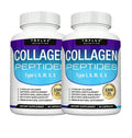 Collagen Peptides Supplement 1500mg for Hair Nails Skin Bone & Joint Health 90 Capsules
