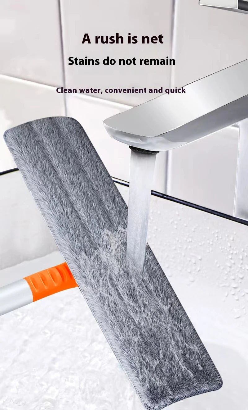 Limpiador de Ventanas con Mango Largo (51 pulg.), Herramienta de Limpieza de Vidrios con Escobilla de Silicona y Cepillo de Microfibra, Kit de Limpieza de Ventanas