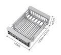 Retractable Stainless Steel Kitchen Sink Drain Rack