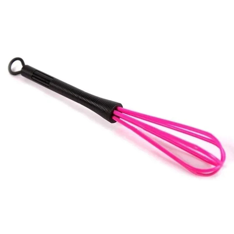 1/5 Pc Batidor de Huevos Manual Portátil para Cocina, Repostería, Mezcla de Plástico, Herramienta para Batir Crema, Salón de Belleza, Mezcla de Tinte para el Cabello, Productos al por Mayor