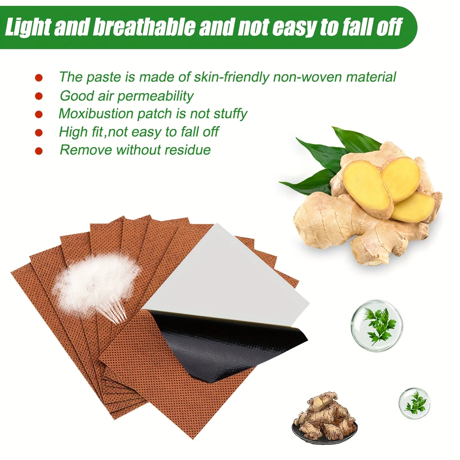 Heating Patch for Neck Shoulders Back Knees Abdomen 50 or 100 Pcs