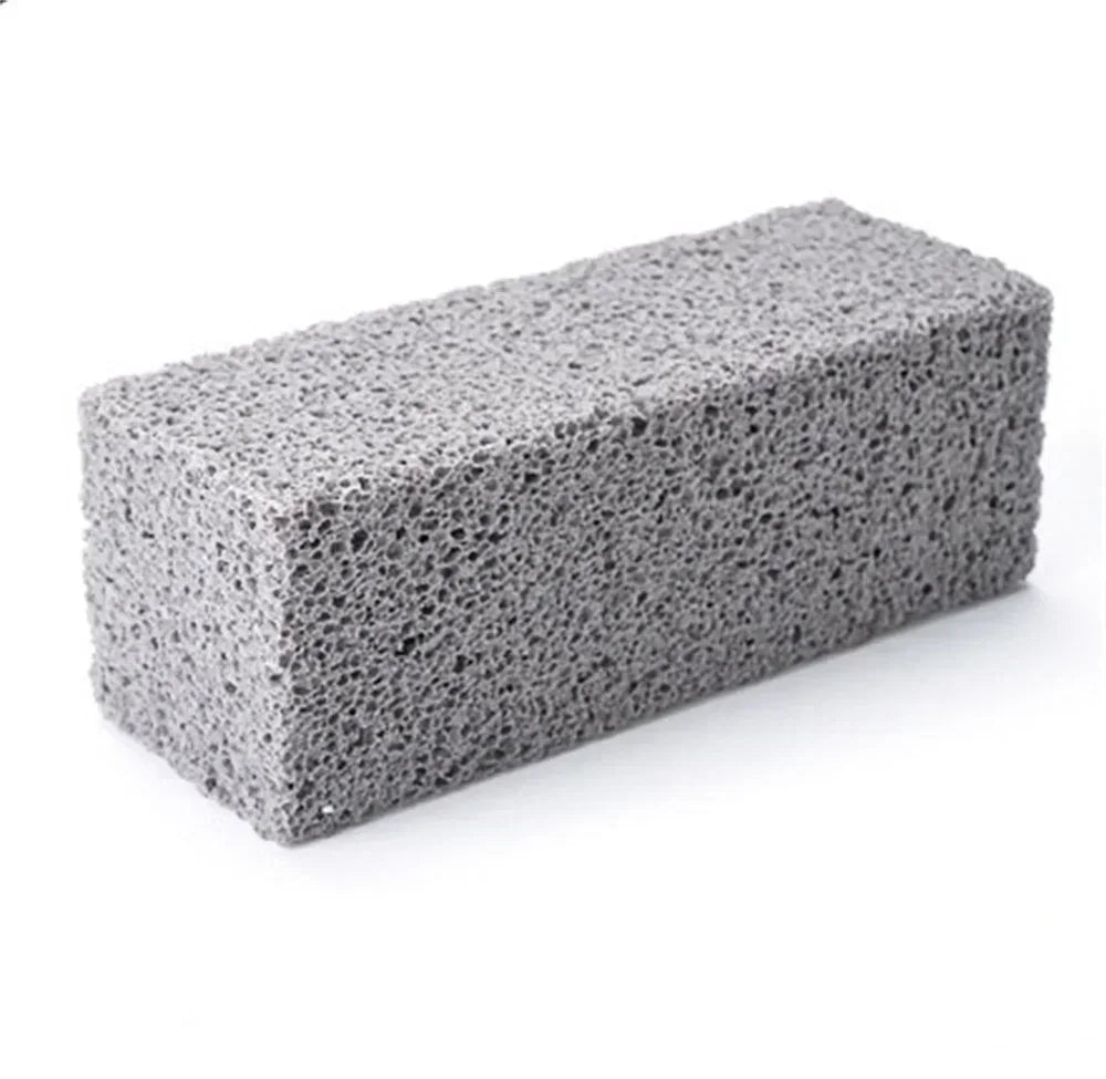 Ladrillo de limpieza para parrilla, removedor de grasa y óxido de alta resistencia para rejillas de metal, piedra porosa, herramienta de limpieza de cocina, entusiasta de la parrilla