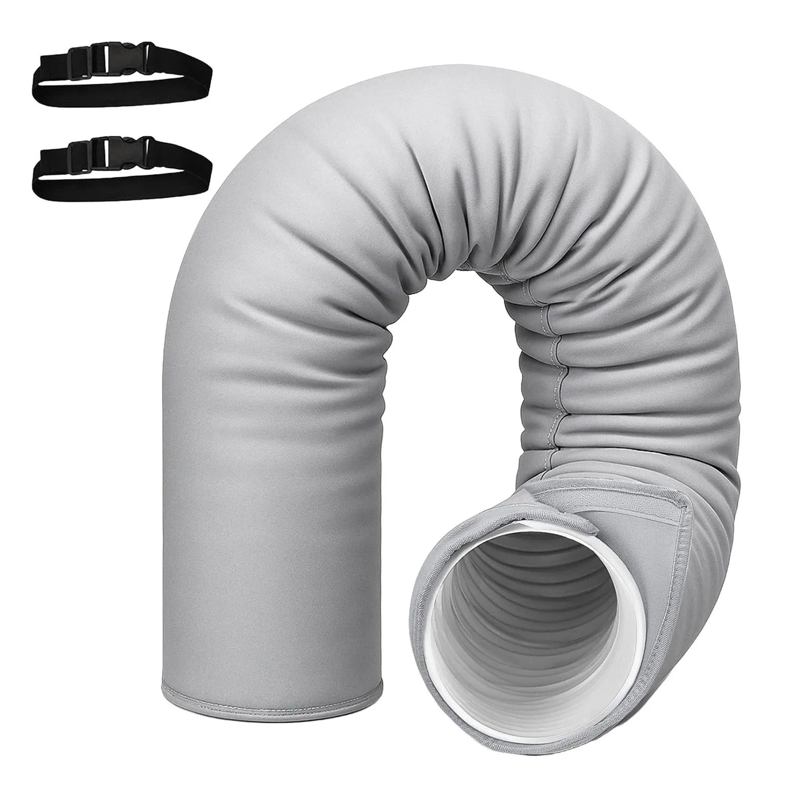 Conector de codo para manguera de desagüe de aire acondicionado de plástico 80% HOT con anillo de goma