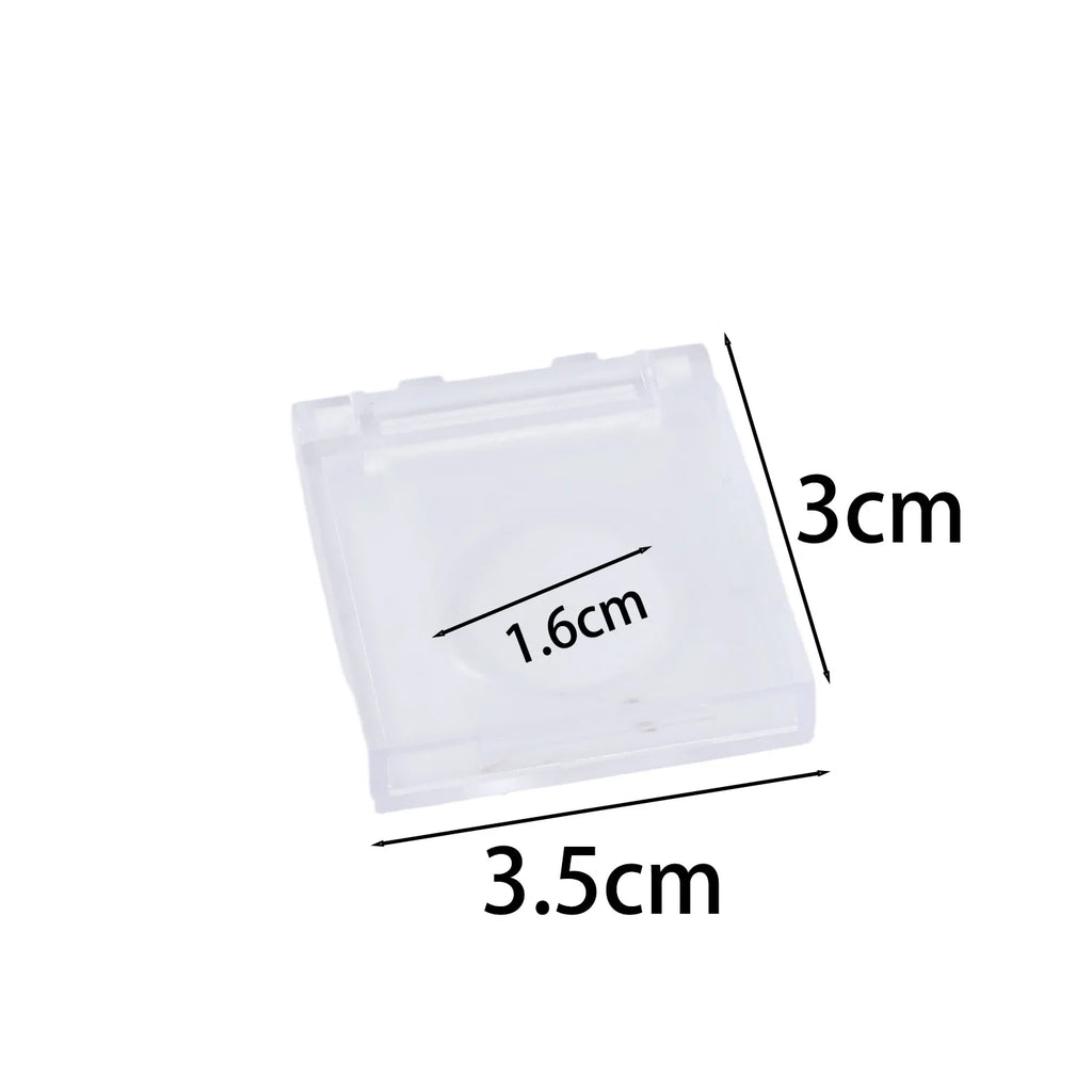 Cubierta de protección para interruptor de plástico transparente, apertura doble, universal, para tocar, mascotas, niños, hogar, oficina, almohadilla ligera, accesorio protector de interruptor