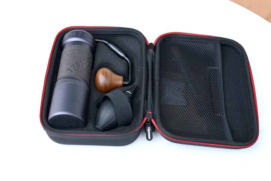 Molino de café 1zpresso Kultra Molino de café portátil manual Burr ajustable de acero inoxidable 304 Burr especial de 7 núcleos
