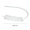 Cepillo de limpieza flexible largo multipropósito, plumero, fregador para lavar máquinas, secadoras, removedor de pelusa, cepillos para limpiar radiadores