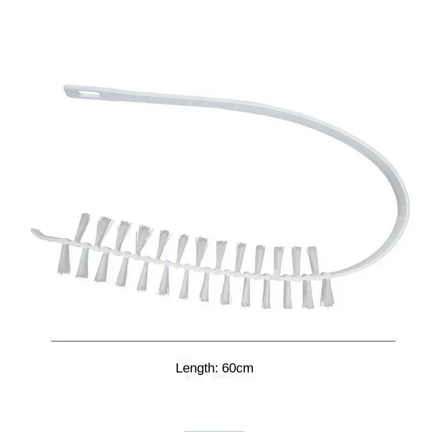 Cepillo de limpieza flexible largo multipropósito, plumero, fregador para lavar máquinas, secadoras, removedor de pelusa, cepillos para limpiar radiadores