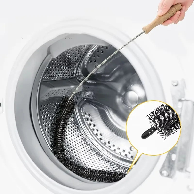 Kit de Limpieza de Conductos de Secadora Cepillo para Pelusa Limpia Eficazmente Conductos de Secadora Obstruidos
