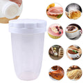 Polvero de Azúcar en Polvo para Cocina, Herramienta de Dispensación de Harina para Hornear en Casa con Tapa, Accesorios para Hornear
