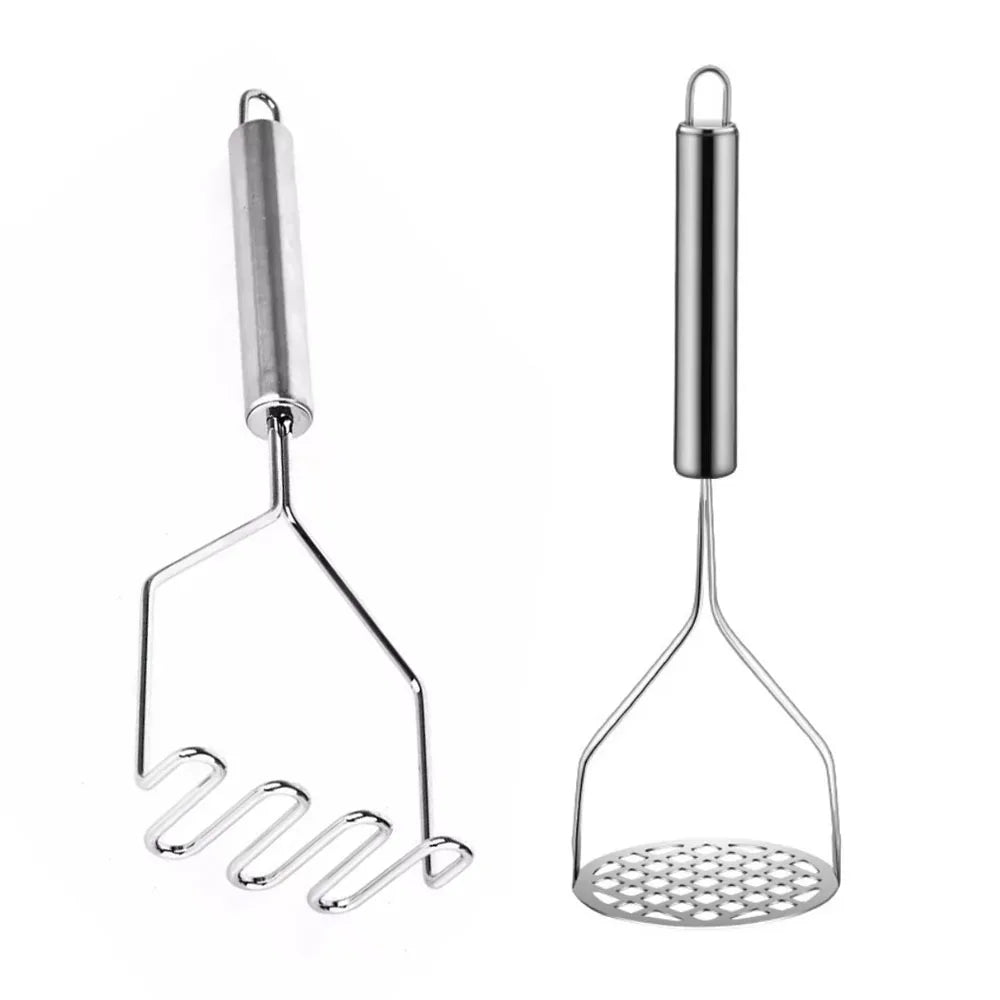 Máquina para Machacar Papas de Acero Inoxidable, Máquina para Triturar Frutas, Prensa Creativa de Barro, Máquina Manual de Machacar, Herramienta Pequeña de Cocina