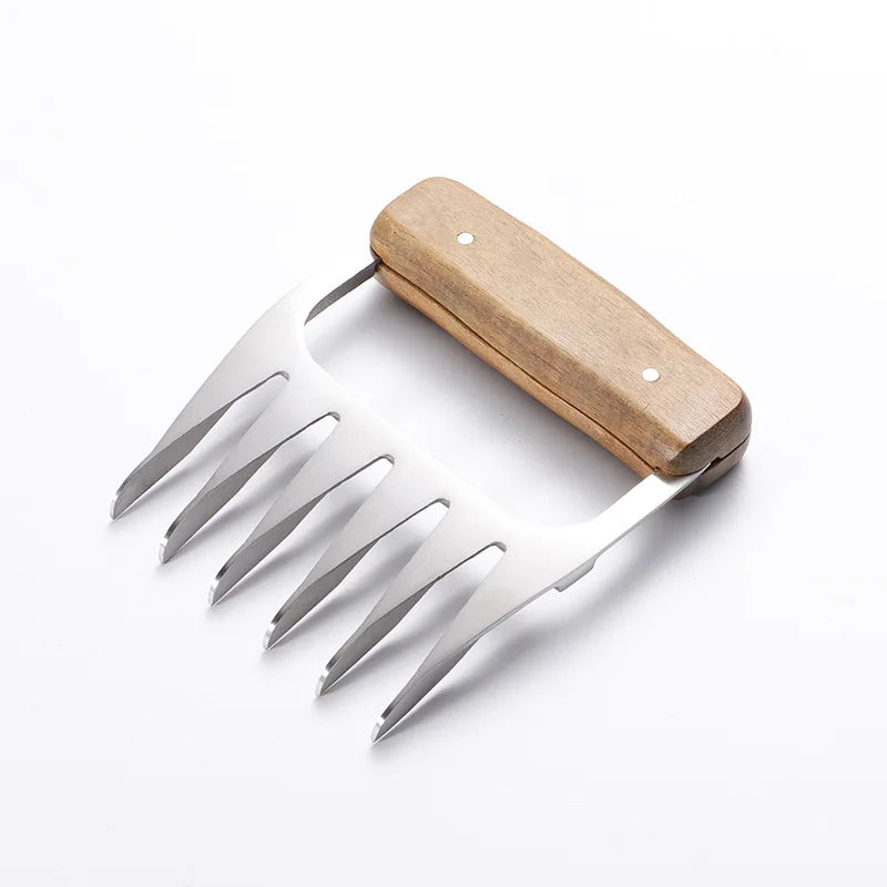 1 pieza Tenedor de Barbacoa Garras de Oso Para Desmenuzar Carne de Cerdo Manual Abrazadera de Carne Tenedor para Asar Herramienta de Cocina Accesorios de BBQ Envío Gratis