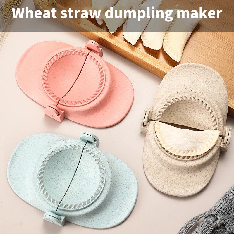 Máquina de Dumplings Herramientas Molde de Dumpling Abrazadera Molde para Hornear Accesorios de Cocina para Pastelería Dumpling de Trigo Moldes de Dumpling