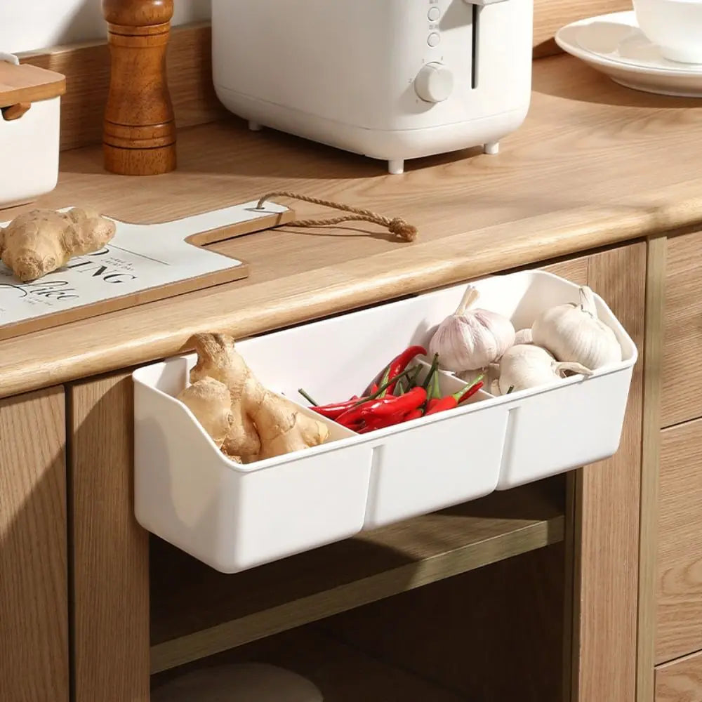 Nuevo cajón con compartimentos, gabinete con puertas, cesta colgante, montada en la pared, caja de almacenamiento para puerta de gabinete de cocina, estante, cesta de almacenamiento de herramientas