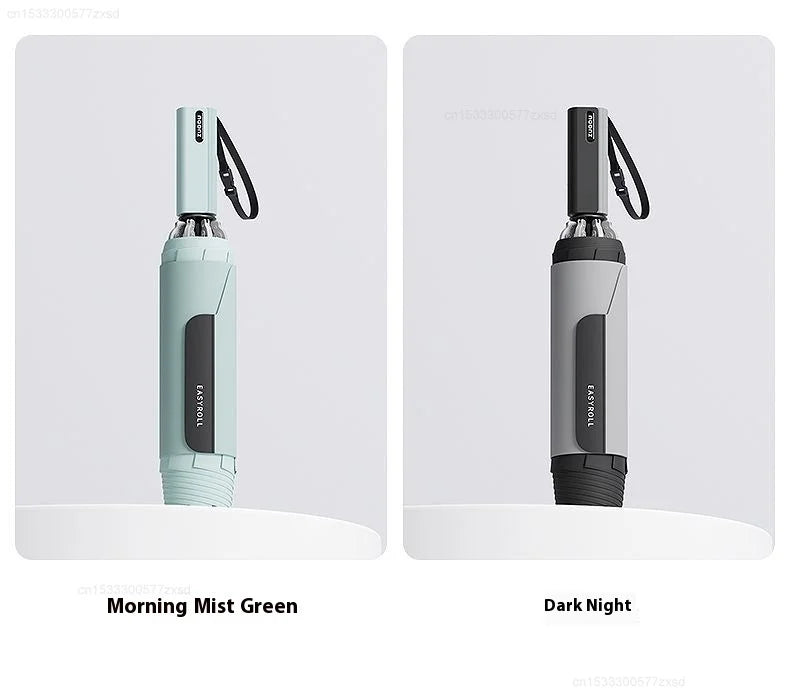 Paraguas ZUODU totalmente automático de plegado inverso, paraguas duradero resistente al viento, impermeable, resistente a los rayos UV, protección solar