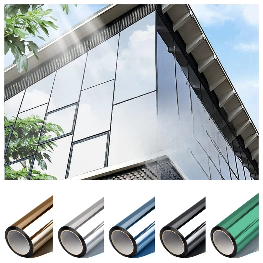 One Way Heat Insulation Window Film Anti-UV Privacy Glass Sticker