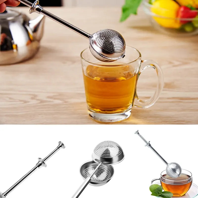 Colador, Infusor de Té de Acero Inoxidable, Herramientas Para Bolsas de Especias, Bola, Infusora, Filtro de Té, Fabricante de Infusión, Artículos, Servicios Utensilios de Té, Colador de Té