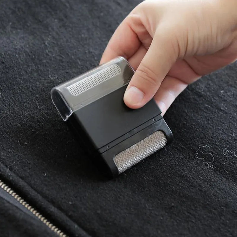 1 pieza de rodillo de pelusa portátil mini Cepillo removedor de cabello para alfombra, suéter, abrigo de lana, ropa, herramientas de limpieza de pelaje