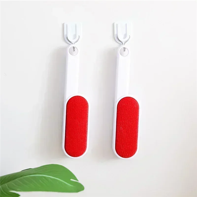 Cepillo Removedor de Pelusa para Ropa con Abrigo de Doble Cara Reutilizable Antiestático para Suéter Polvo Cabello Gatos Perros Herramienta de Limpieza del Hogar