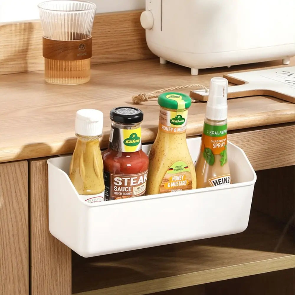 Nuevo cajón con compartimentos, gabinete con puertas, cesta colgante, montada en la pared, caja de almacenamiento para puerta de gabinete de cocina, estante, cesta de almacenamiento de herramientas