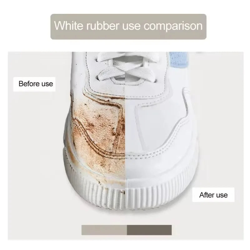 Borrador de Goma para Limpieza de Zapatos, Cuidado de Zapatillas, Limpiador de Cuero, Limpieza para Zapatos de Cuero y Gamuza, Botas, Nuevo Borrador y Cepillo para Zapatos