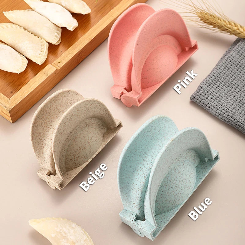 Máquina de Dumplings Herramientas Molde de Dumpling Abrazadera Molde para Hornear Accesorios de Cocina para Pastelería Dumpling de Trigo Moldes de Dumpling