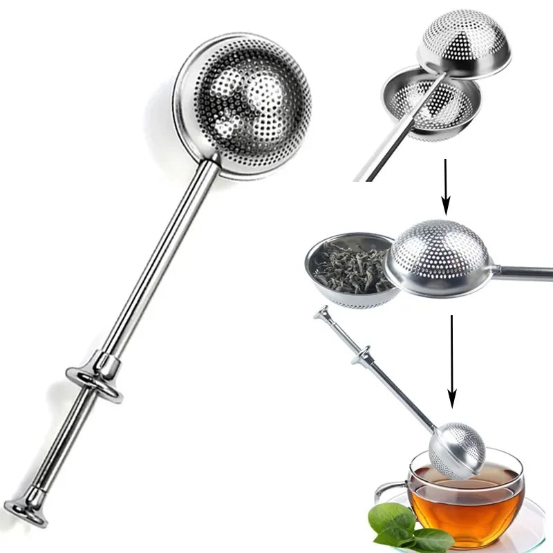 Colador, Infusor de Té de Acero Inoxidable, Herramientas Para Bolsas de Especias, Bola, Infusora, Filtro de Té, Fabricante de Infusión, Artículos, Servicios Utensilios de Té, Colador de Té