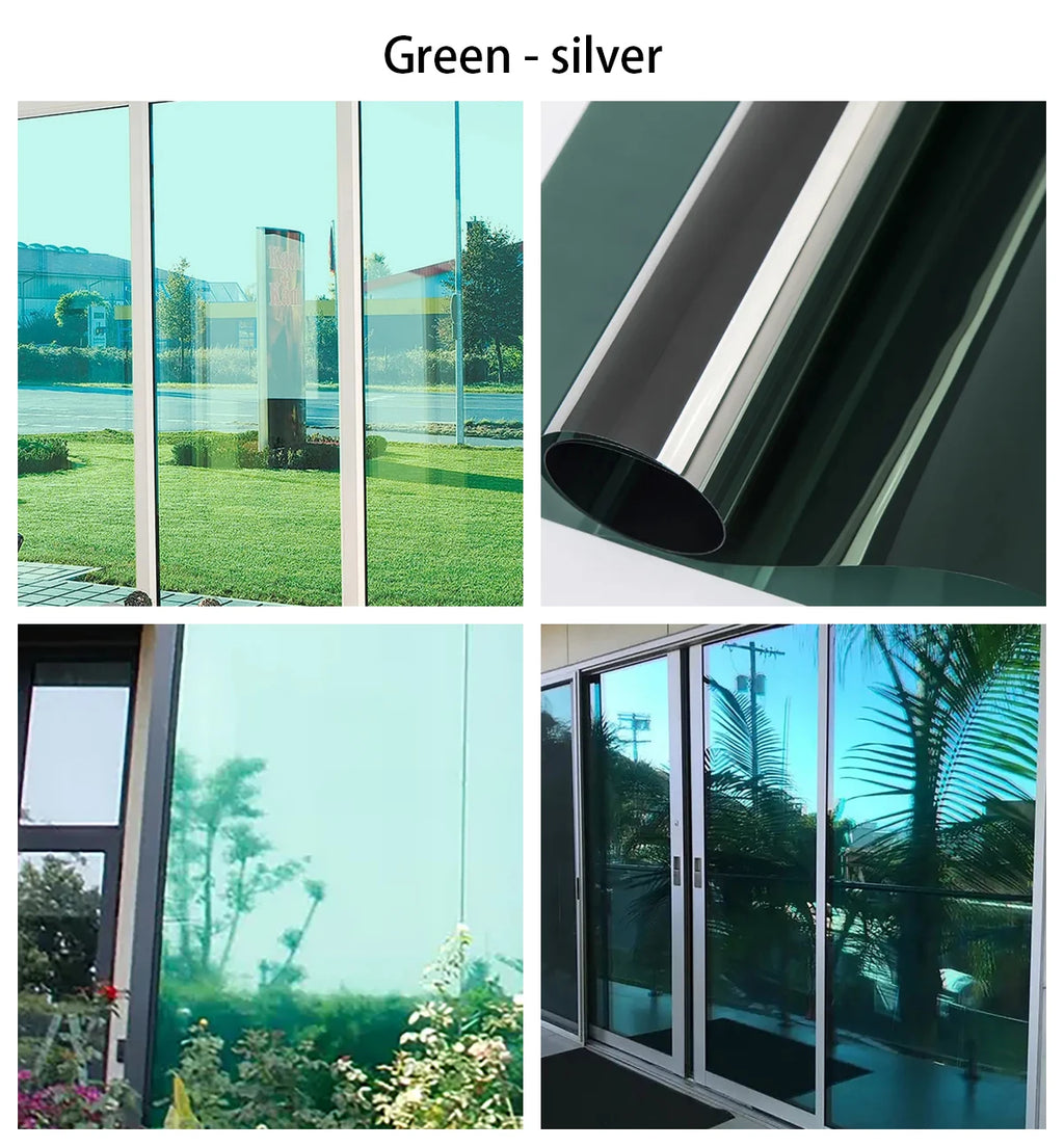 One Way Heat Insulation Window Film Anti-UV Privacy Glass Sticker