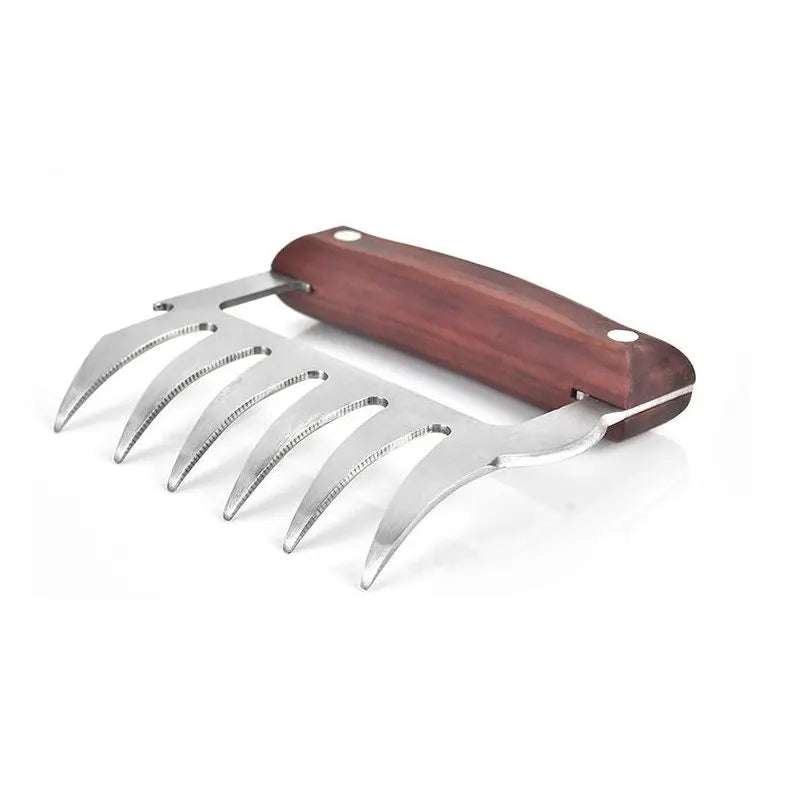 1 pieza Tenedor de Barbacoa Garras de Oso Para Desmenuzar Carne de Cerdo Manual Abrazadera de Carne Tenedor para Asar Herramienta de Cocina Accesorios de BBQ Envío Gratis