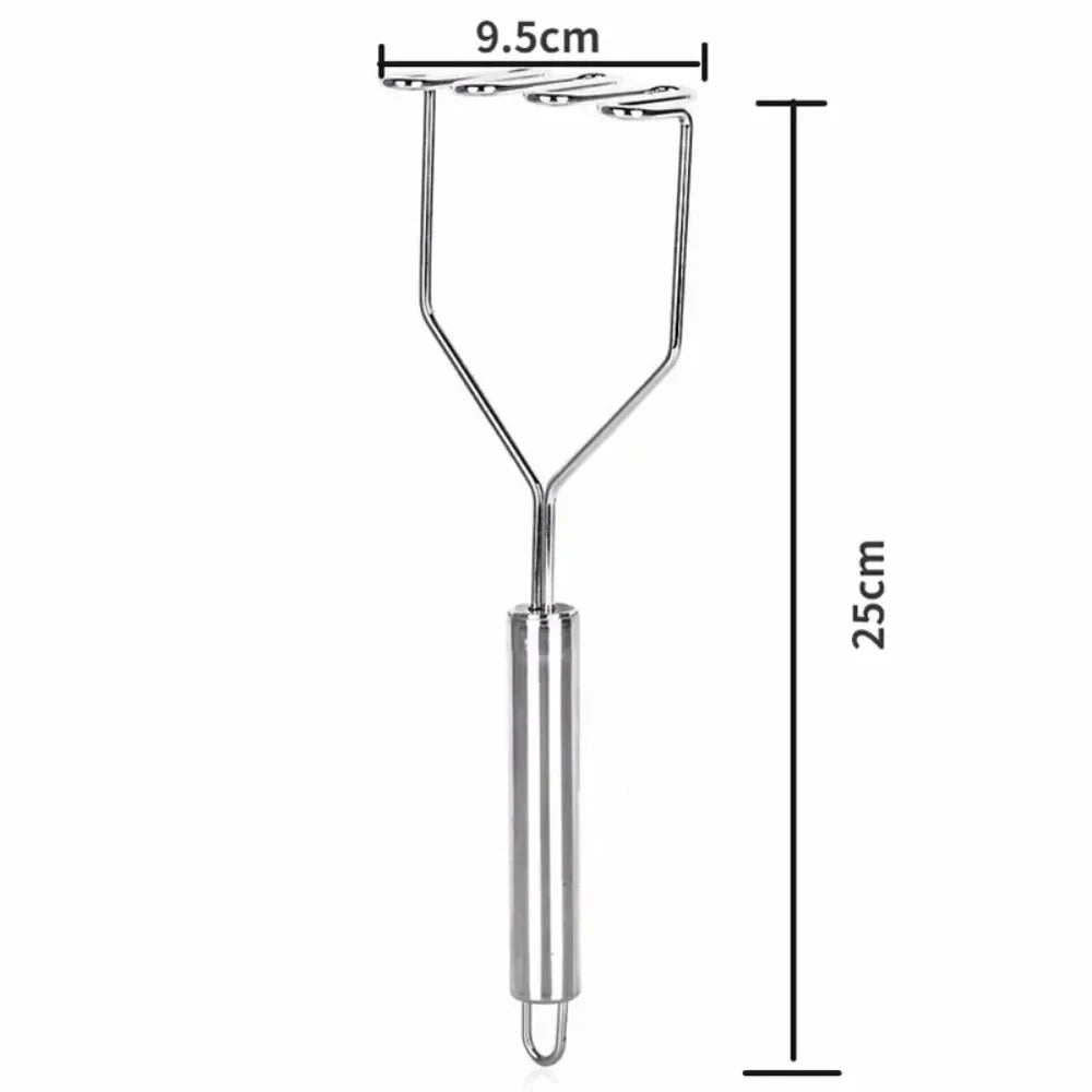 Máquina para Machacar Papas de Acero Inoxidable, Máquina para Triturar Frutas, Prensa Creativa de Barro, Máquina Manual de Machacar, Herramienta Pequeña de Cocina