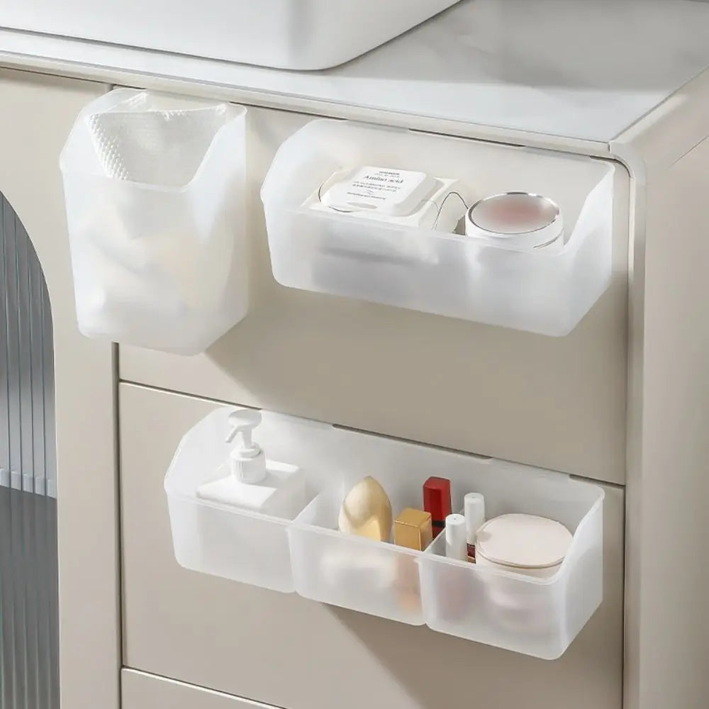 Nuevo cajón con compartimentos, gabinete con puertas, cesta colgante, montada en la pared, caja de almacenamiento para puerta de gabinete de cocina, estante, cesta de almacenamiento de herramientas